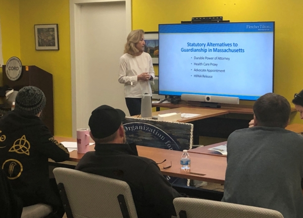 Parents at guardianship workshop