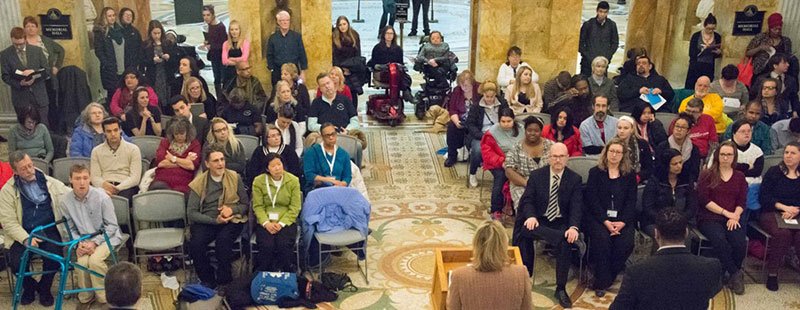 staff at the statehouse