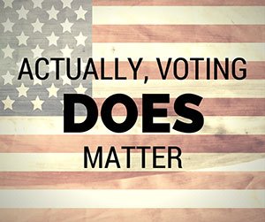 actually voting does matter